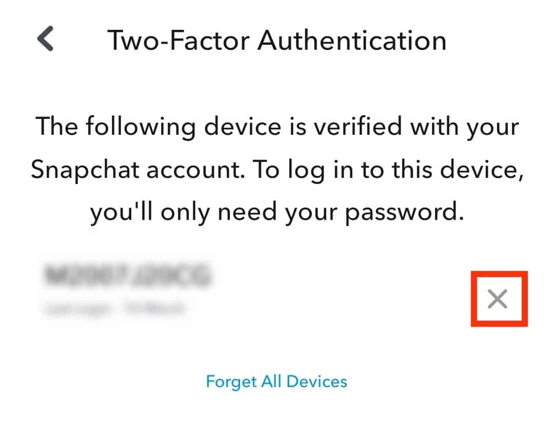 Cómo cerrar sesión Snapchat en todos los dispositivos