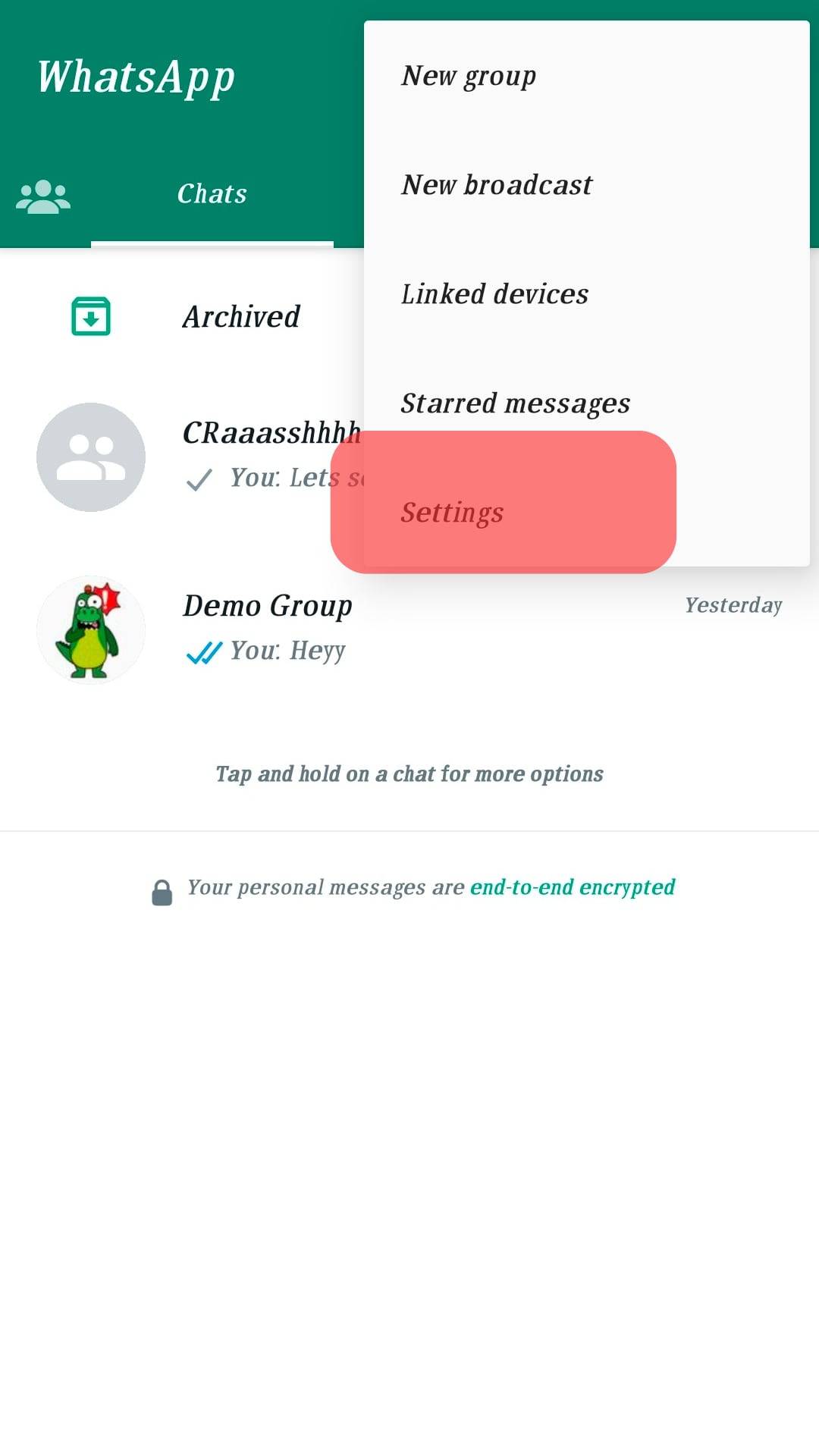 Cómo desactivar los recibos de lectura en WhatsApp ¿Grupo de chat?