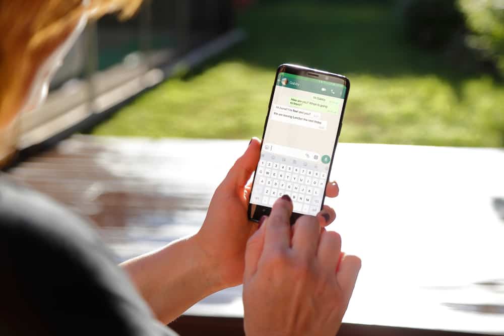 Cómo hacer ping a alguien en WhatsApp?