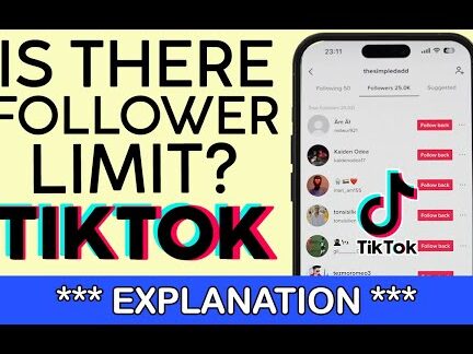 ¿Límite de seguidores de Tiktok?