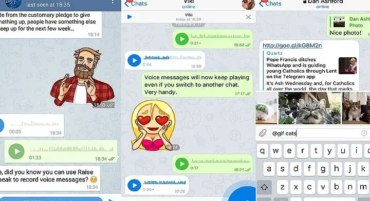 Cómo eliminar lo visto de los mensajes de Telegram |