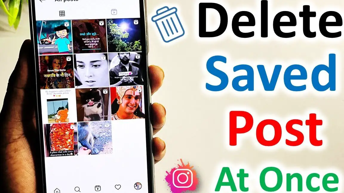 Cómo dejar de guardar todas las fotos guardadas en Instagram a la vez |