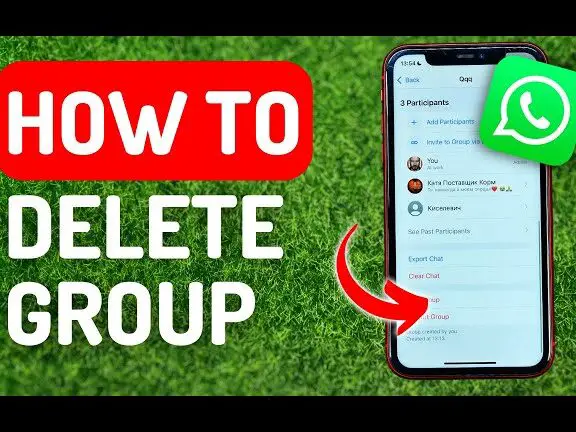 Cómo eliminar un grupo en Whatsapp - Guía completa - YouTube