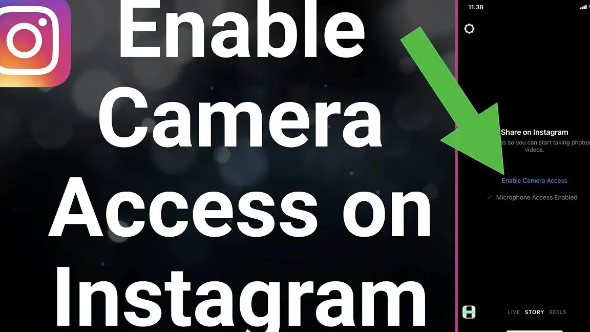 Cómo habilitar el acceso a la cámara en Instagram
