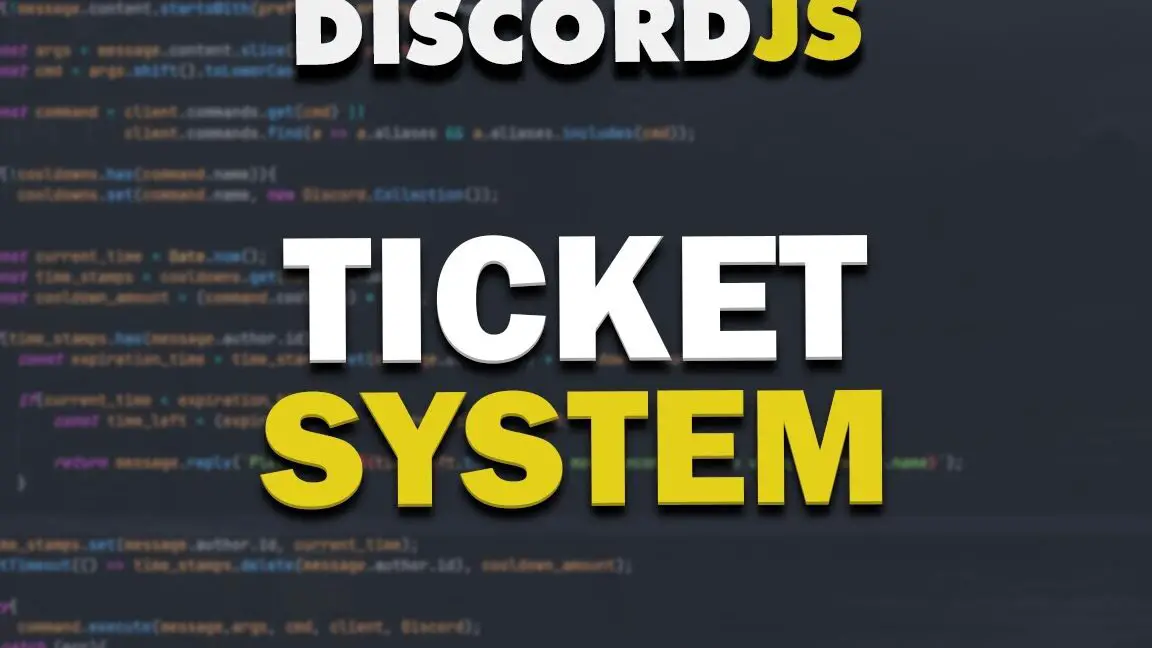 Code A Discord Bot - Sistema de tickets básico (2021)