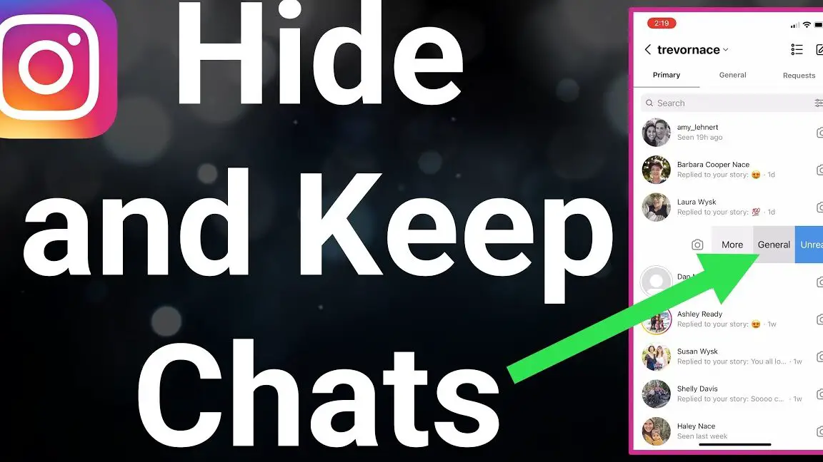 Cómo ocultar los chats de Instagram sin eliminarlos