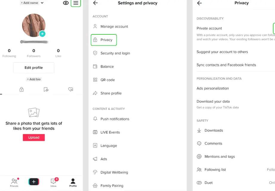¿Cómo ocultar seguidores en TikTok?