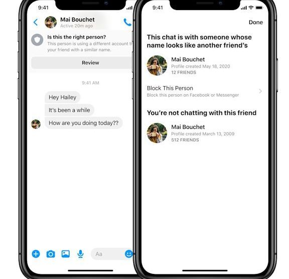 Facebook Messenger ahora comenzará a advertir a los usuarios sobre estafas y ...