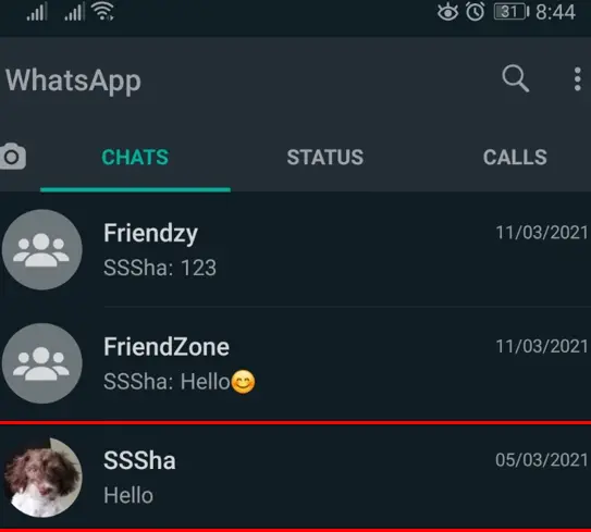 Cómo comprobar si alguien está en línea en WhatsApp