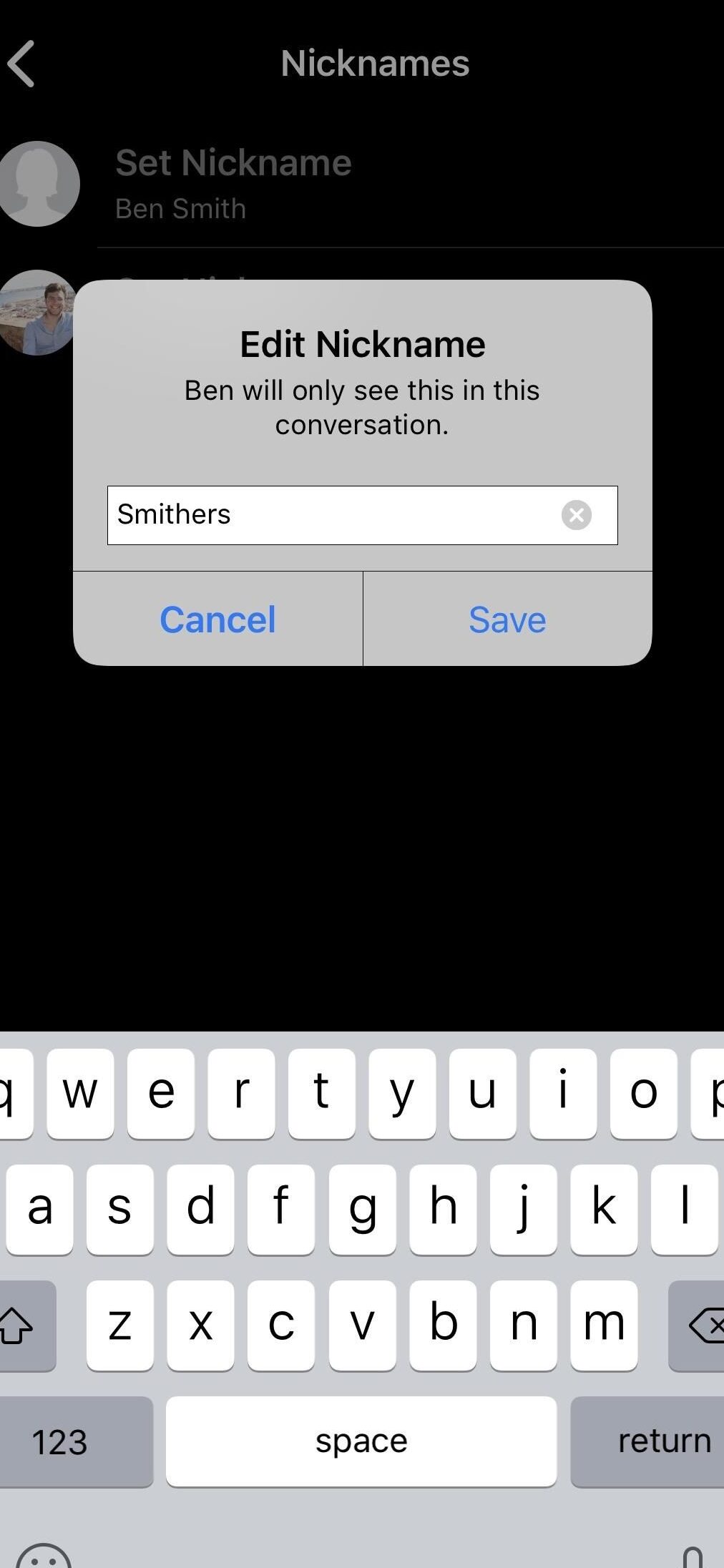 Cómo configurar y eliminar apodos en los chats de Facebook Messenger para más...
