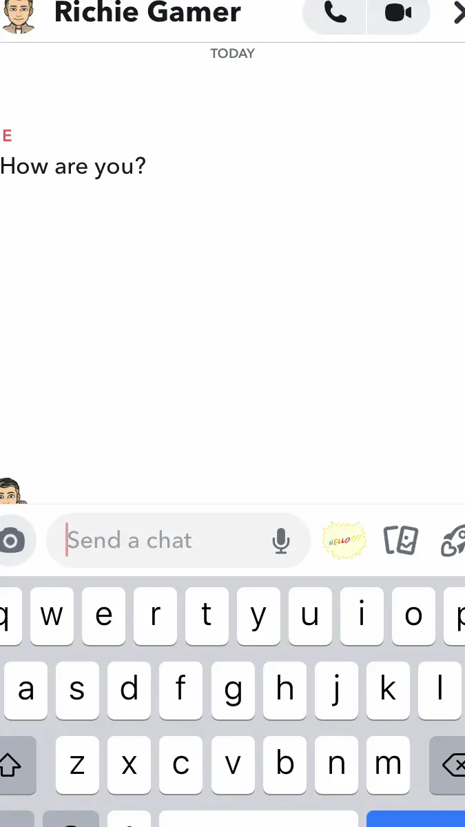 Cómo comprobar si alguien está activo en Snapchat