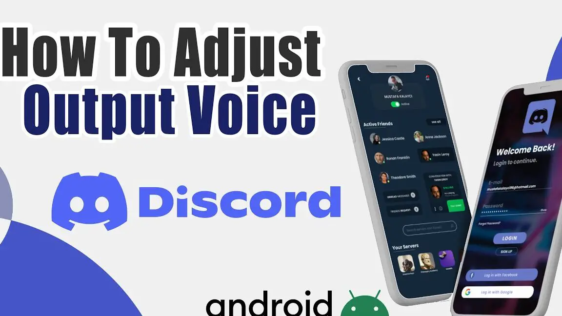 Cómo subir Discord Volumen en el teléfono Cómo ajustar la voz de salida en Discord Android - YouTube