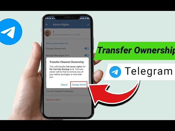 Cambiar propietario del bot de Telegram