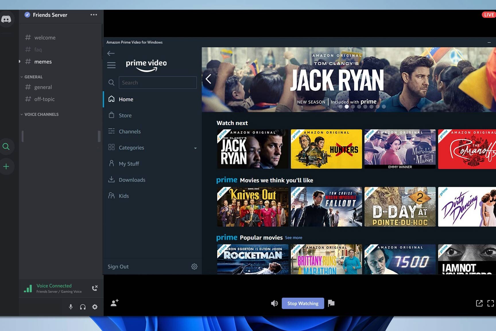 Transmita Prime Video en Discord sin pantalla negra [Cómo]