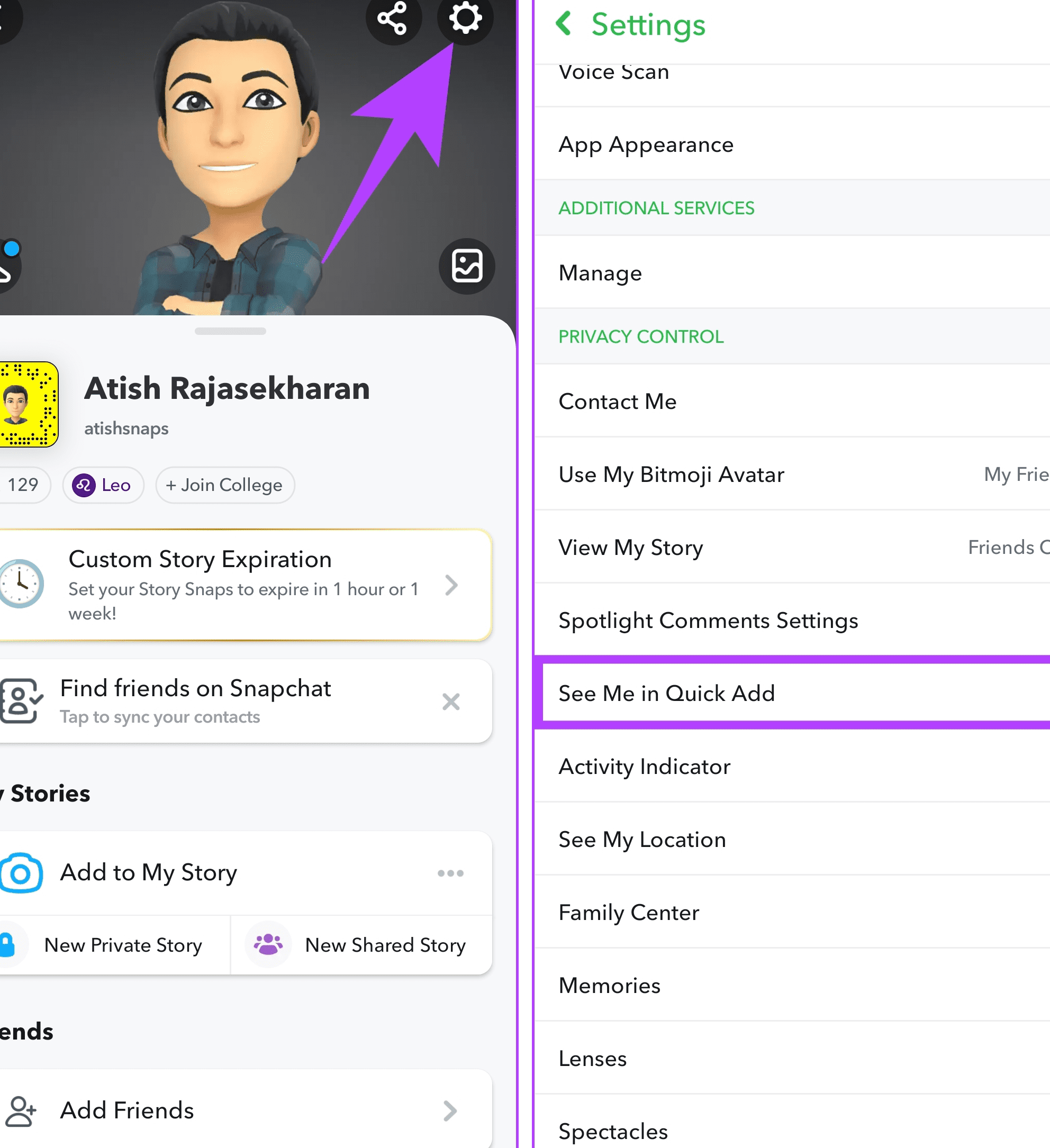 Cómo ver amigos en común en Snapchat - Guiding Tech