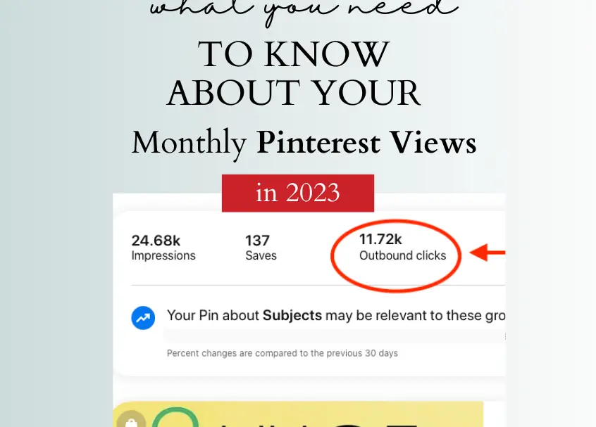 Lo que necesitas saber sobre tus vistas mensuales en Pinterest... - Me encanta...