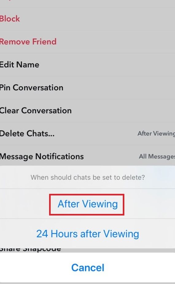Cómo eliminar mensajes en Snapchat usando Clear Chats, incluso si ...