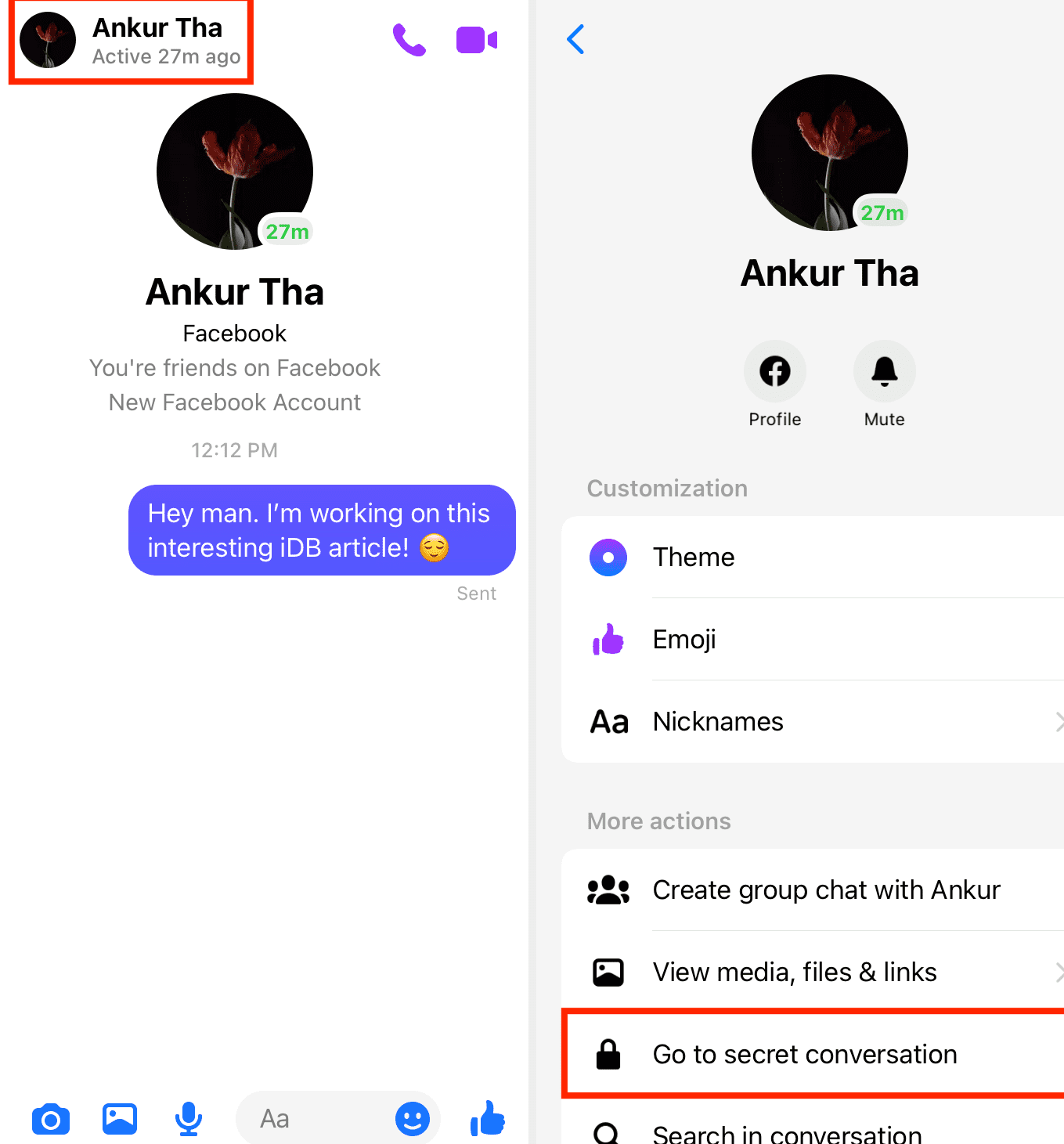 3 formas rápidas de saber si alguien está en Messenger o Facebook