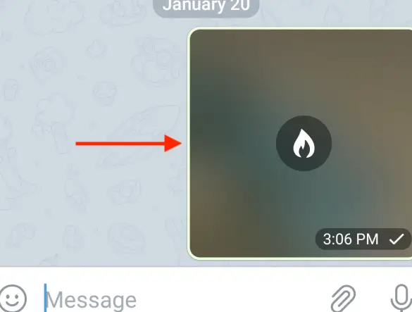 Cómo enviar mensajes que desaparecen en Telegram