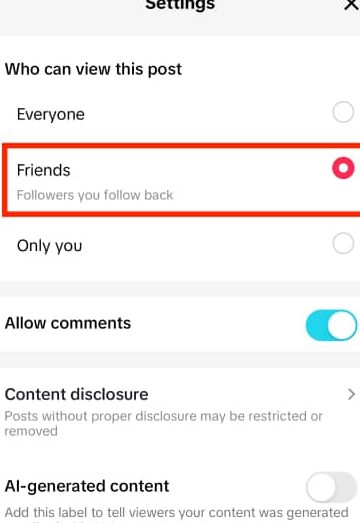 ¿Qué significa solo amigos en TikTok? Aprenda ahora