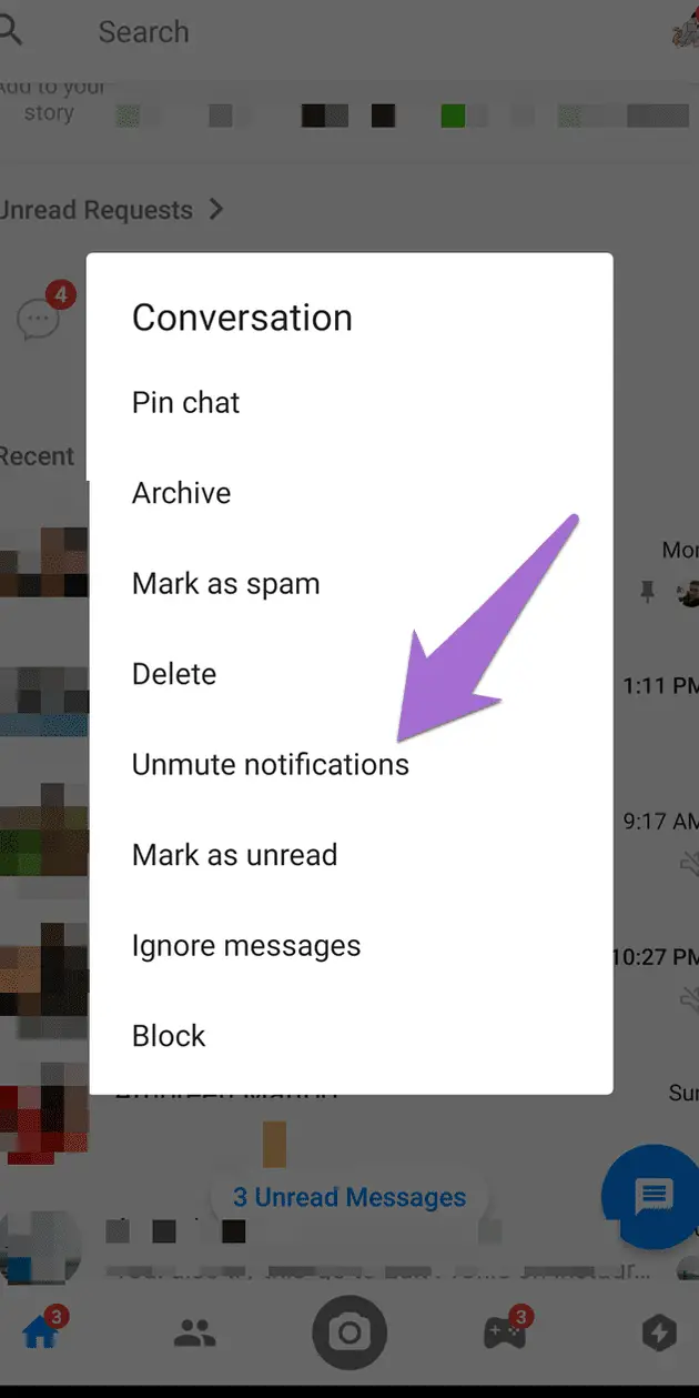 Facebook Messenger Silenciar vs Ignorar: conozca la diferencia