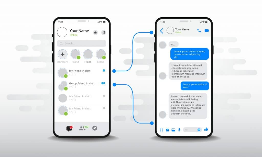 ¿Cómo puede saber si alguien está conectado? Messenger?
