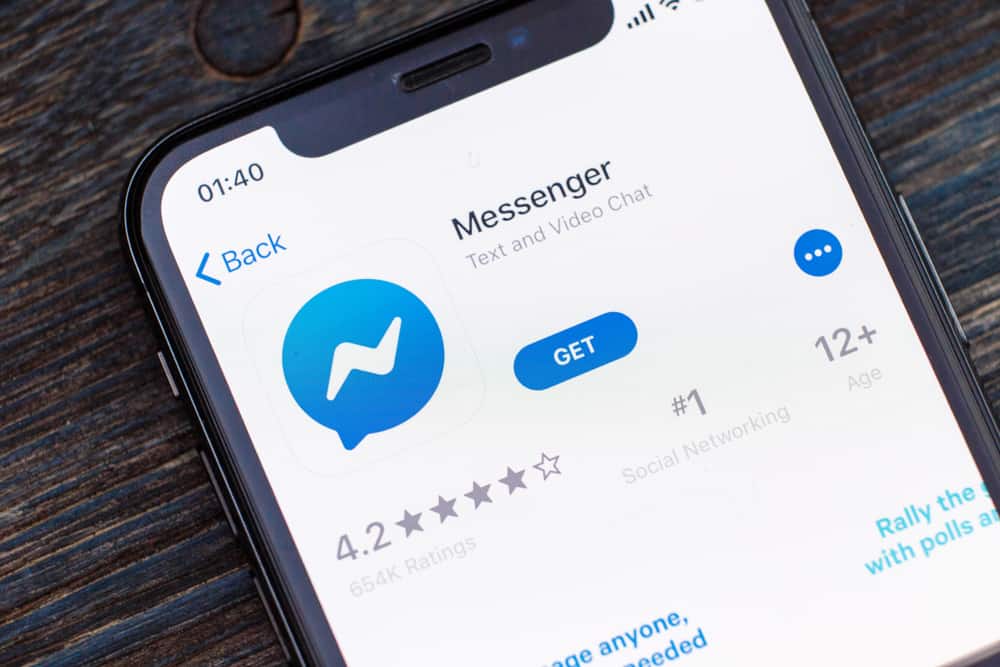¿Qué significa el símbolo del teléfono en Messenger?